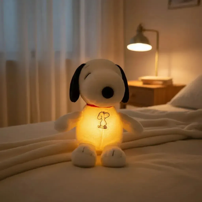 peluche de snoopy respirable calmante